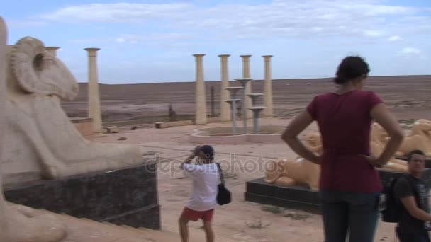 Atlas filmstudio, Ouarzazate, Morocco — Stock videók