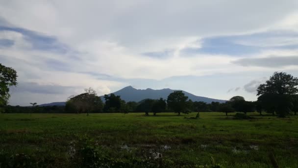 Vulkan mombacho in granada, nicaragua — Stockvideo