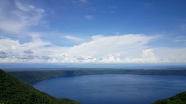 Lago Apoyo em Catarina — Vídeo de Stock