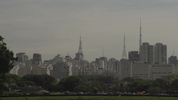 Sao Paulo, skyline panorama — ストック動画