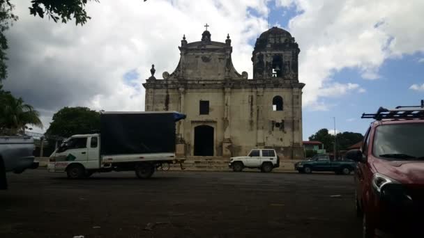 Igreja Iglesia de San Juan — Vídeo de Stock