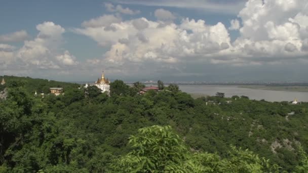 Pagoda en bagan, myanmar — Vídeo de stock