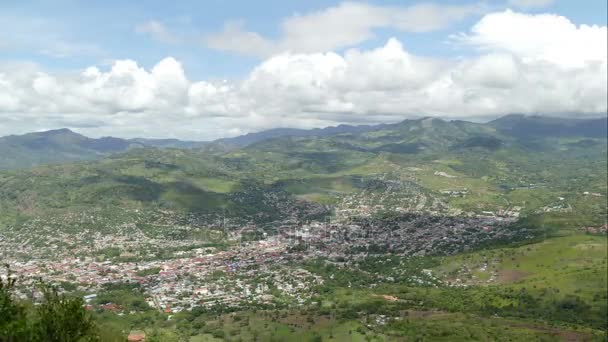 Matagalpa falu áttekintése — Stock videók