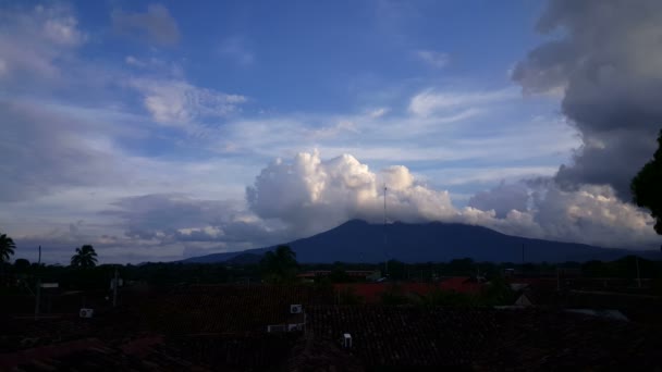 Volcan Mombacho v Granada, Nikaragua — Stock video