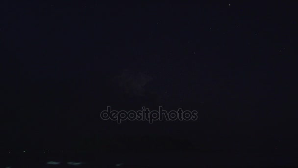 Lightning above Bay of Bangal — Stock Video