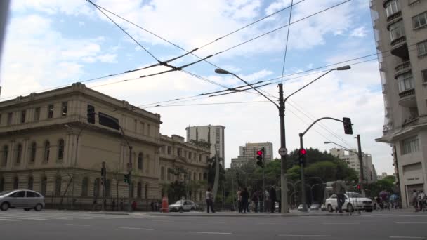 São Paulo, panorama do horizonte — Vídeo de Stock