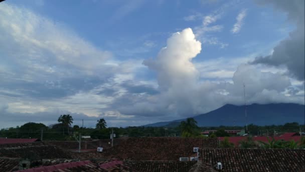 Volcan Mombacho v Granada, Nikaragua — Stock video