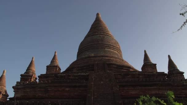 Pagoda in Bagan, myanmar — Stock Video