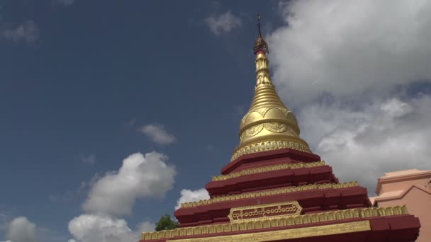 Pagoda i bagan, myanmar — Stockvideo