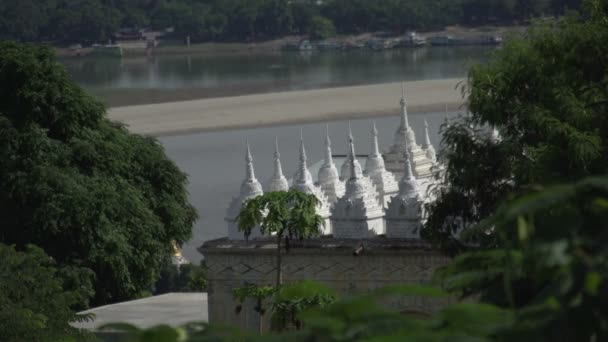 Pagoda Baganban, Mianmarban — Stock videók