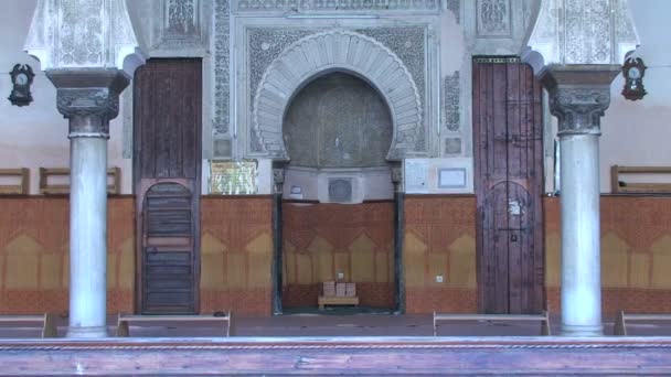 Hermosa mezquita en Rabat — Vídeos de Stock