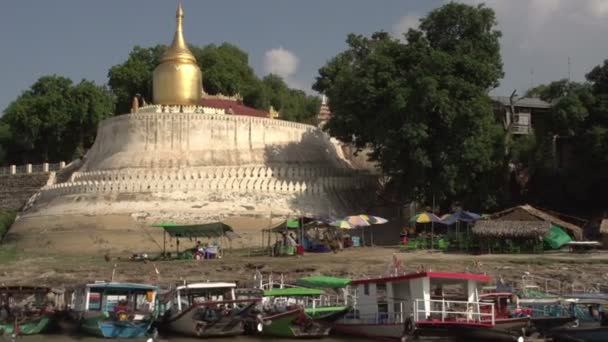 Άι Yarwaddy ποτάμι — Αρχείο Βίντεο