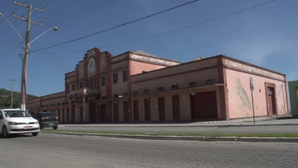 Laguna, koloniální budovy — Stock video