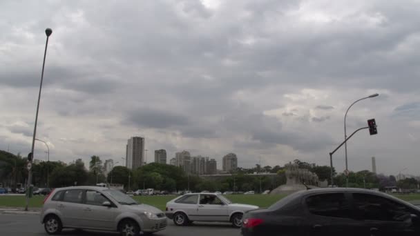 Sao Paulo, skyline panorama — Stockvideo
