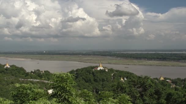 Tramonto da Mandalay Hill — Video Stock