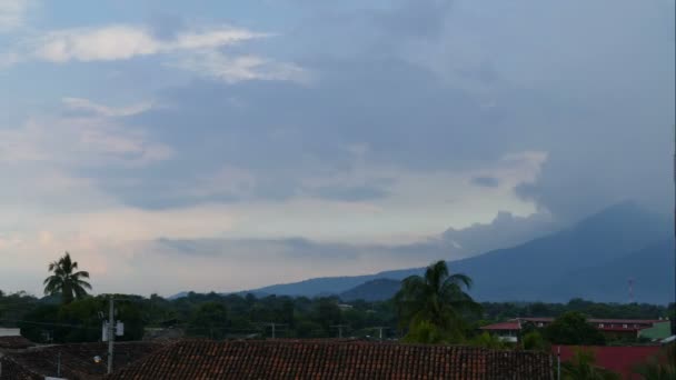 Volcan Mombacho Granada, Nikaragua — Stok video