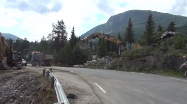 Şaşırtıcı Hemsedal, şelale.