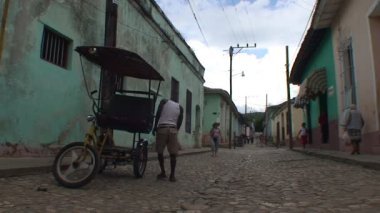 çekçek Trinidad şehrin sokaklarında