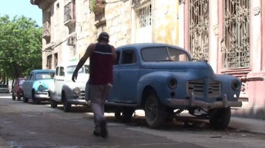 Havana'nın sokak görünümü