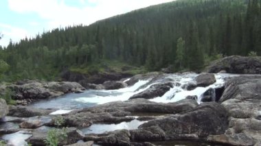 Şaşırtıcı Hemsedal, şelale.