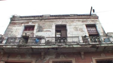 Camagüey şehrin cadde görünümü