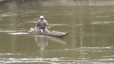 Grand Rio Nehri üzerinde kanoeing