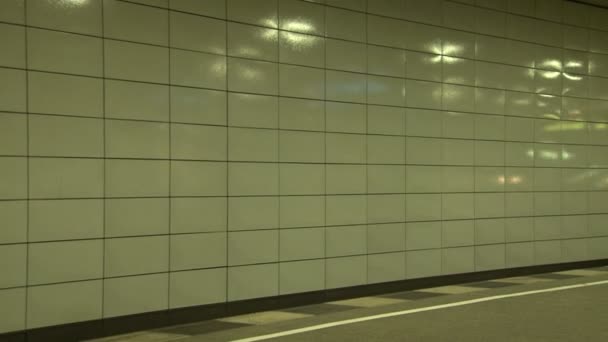 Berlin, S-Bahn, underground railway — Stock Video