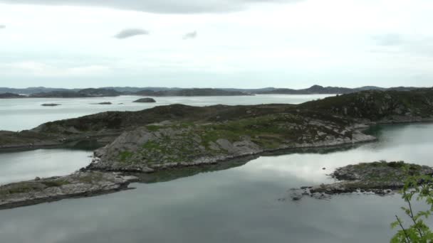 Norvegia Lago Paesaggio — Video Stock