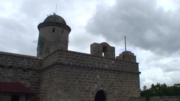 Cienfuegos, Castillo de Jagua — Vídeos de Stock