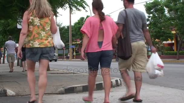 Paisaje urbano de verano Varadero — Vídeos de Stock