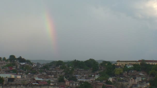 Santiago de Cuba visão geral — Vídeo de Stock