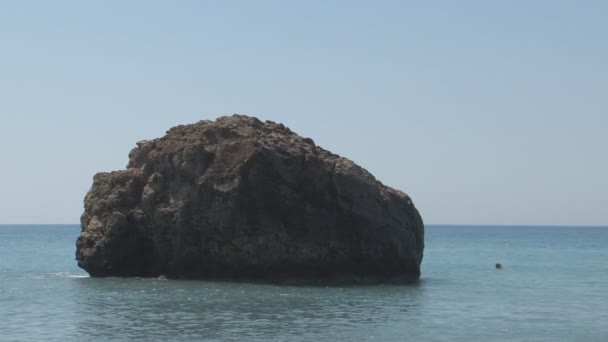 Chipre, Petra tou Romiou — Vídeo de Stock