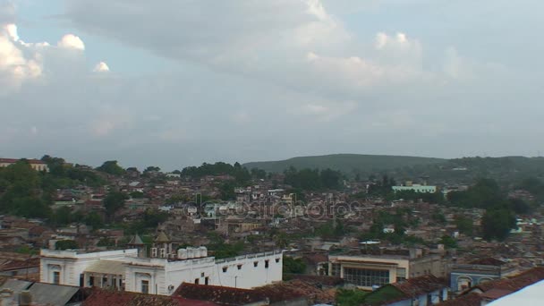 Santiago de Cuba vista general — Vídeos de Stock