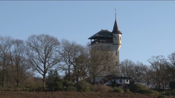 Nederland, Sprengenberg, Palthetoren — ストック動画