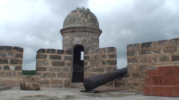 Cienfuegos, Castillo de Jagua — ストック動画