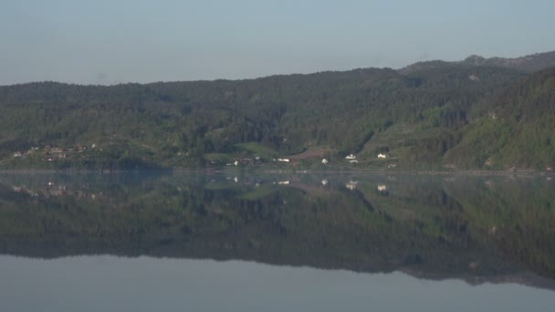 Noruega Lago Paisaje — Vídeos de Stock