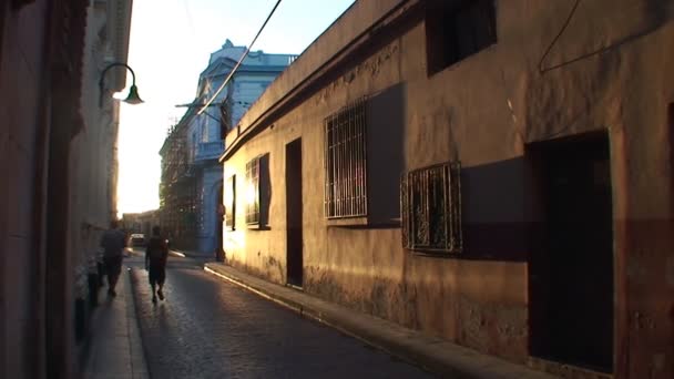 Το Street view της πόλης: Camaguey — Αρχείο Βίντεο