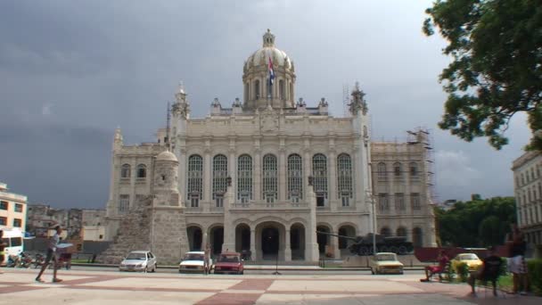 Edificio Museo de la Revolución — Vídeo de stock