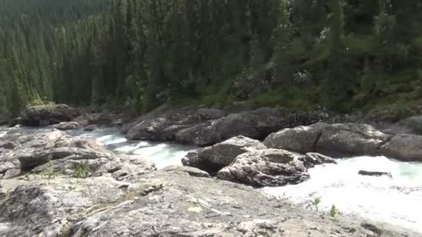 Дивовижний Hemsedal, водоспад . — стокове відео