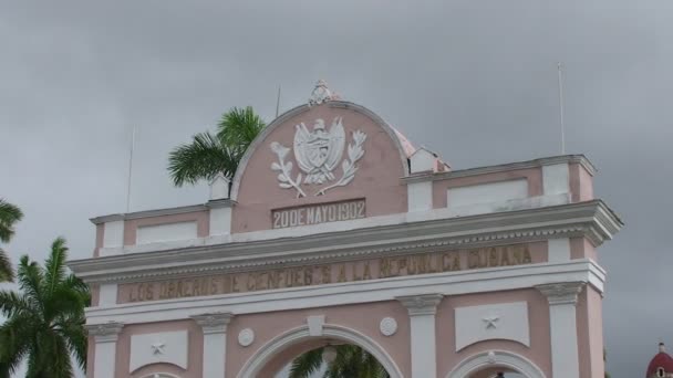 Vista da Catedral de la Purisima Concepción — Vídeo de Stock