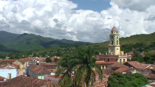 Panoramica della città di Trinidad — Video Stock