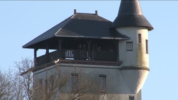 Nederland, Sprengenberg, Palthetoren — Vídeo de Stock