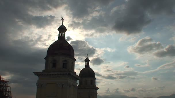 Cathedral de Nuestra Senora de la Asuncion — Stockvideo