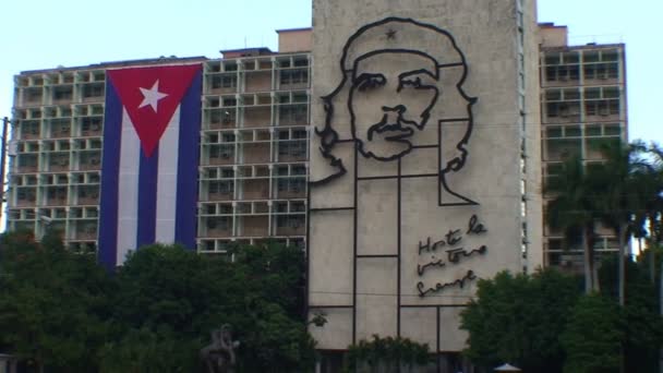 Pohled na Plaza de la Revolucion — Stock video