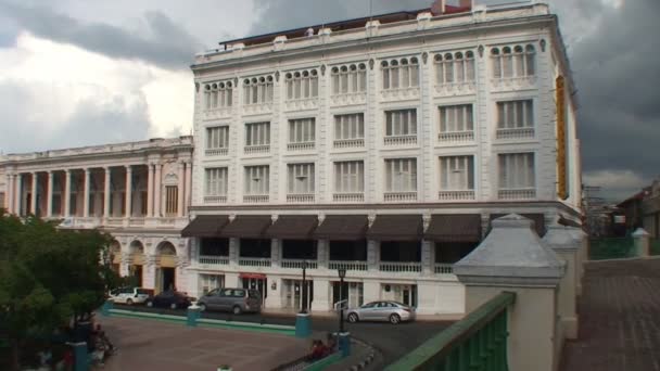 Vista do edifício municipal — Vídeo de Stock