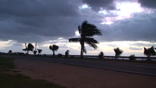 Fantastische zonsopgang in Cuba — Stockvideo