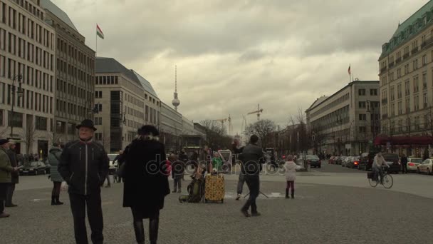 ブランデンブルク門、ベルリン — ストック動画