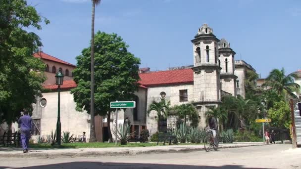 Plaza del Cristo view — Stock video