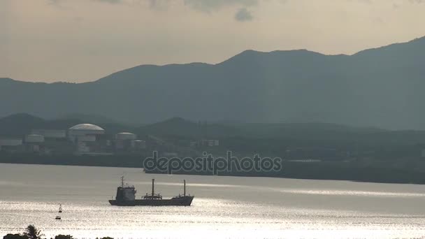 Hafen von santiago de cuba — Stockvideo