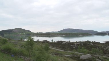  Norveç dağlar manzara 